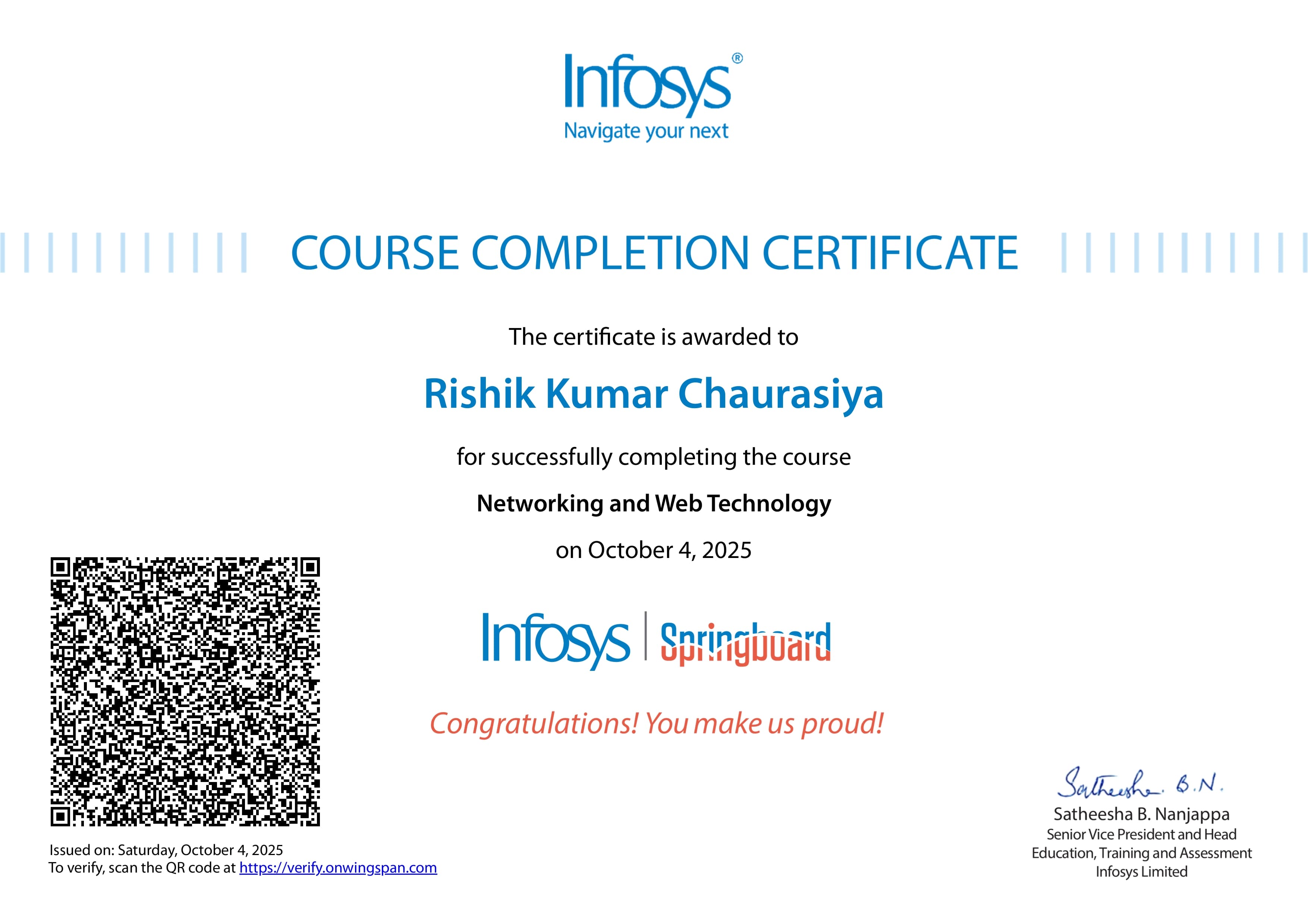 Networking and Web Technology